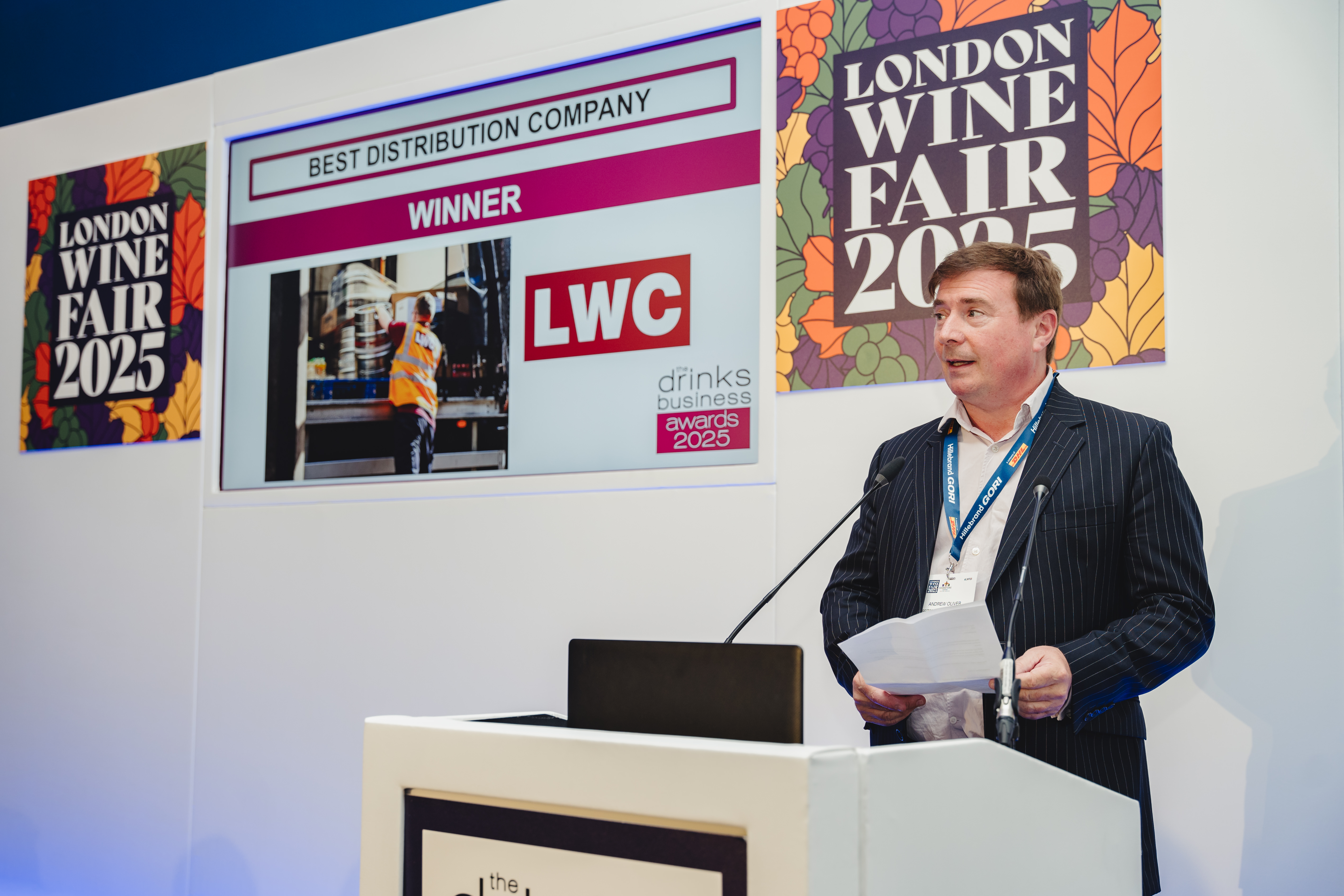 LWC Wins ‘Best Distribution Company’ at the Drinks Business Awards! 