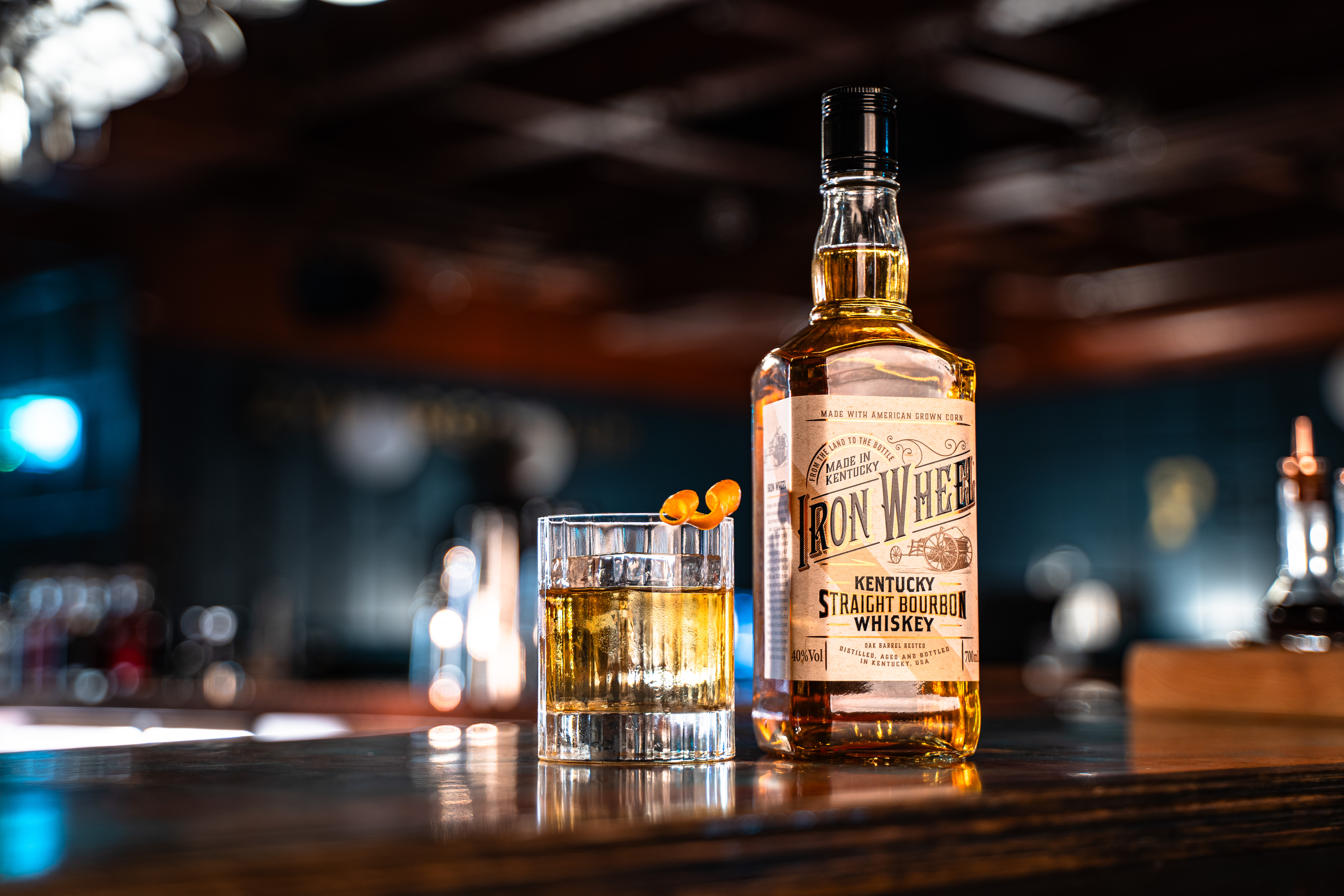 LWC Drinks Brings Iron Wheel Bourbon to the UK On-Trade