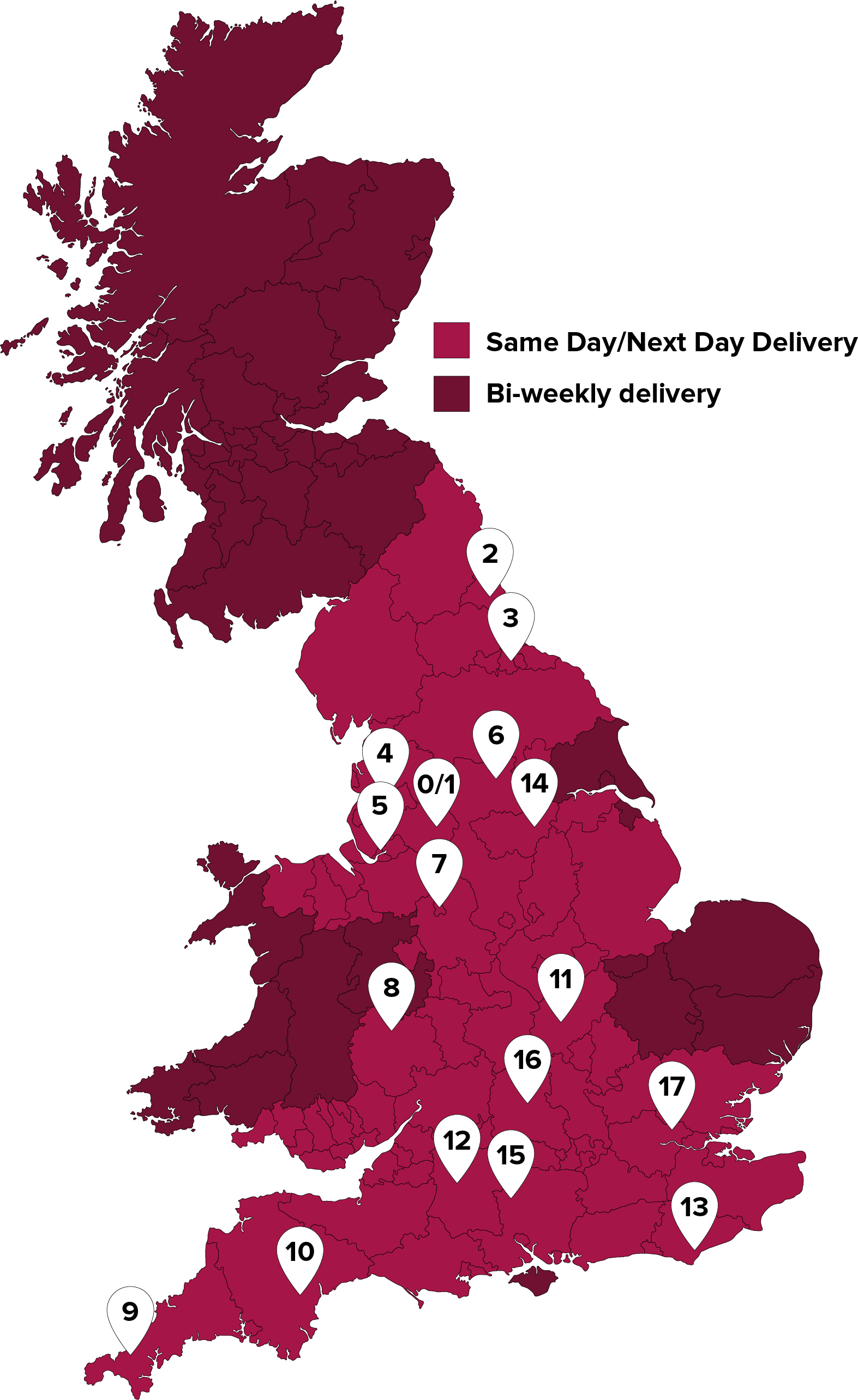 Find your nearest LWC depot location